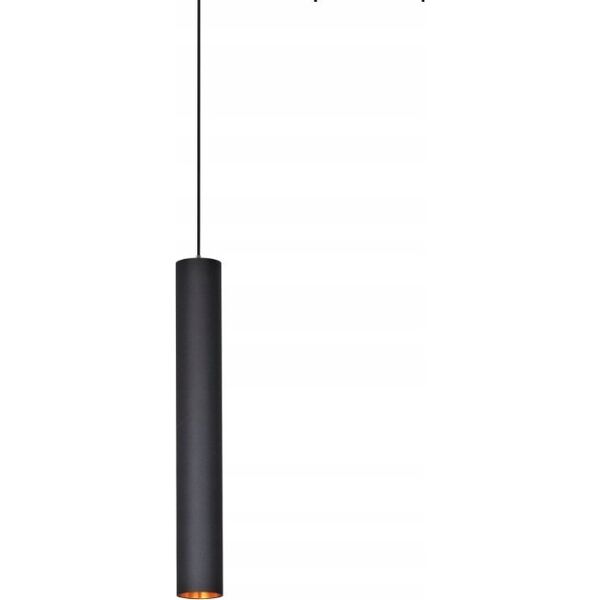DPM Lampa wisząca szynowa, 12 W, 753 lm, 4000 K, 30 cm, czarna, X-LINE
