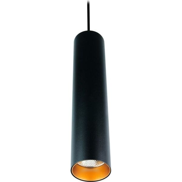 DPM Lampa wisząca szynowa, 12 W, 753 lm, 4000 K, 30 cm, czarna, X-LINE