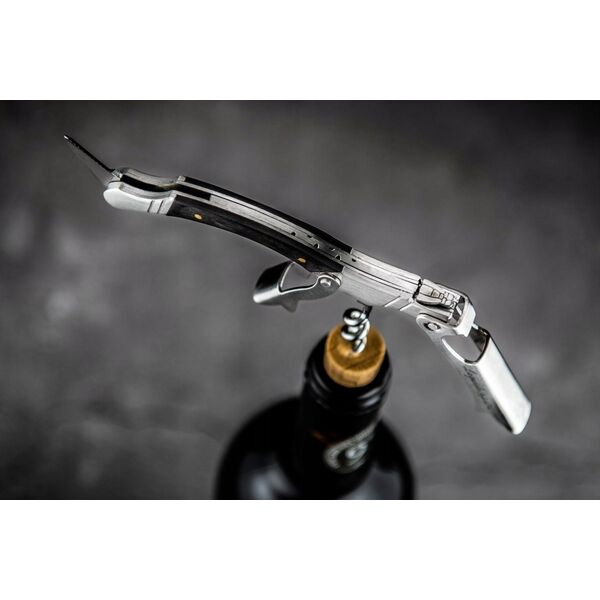 Laguiole Tradition Corkscrew Laguiole Black Ebony SdV
