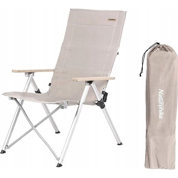 Naturehike Krzesło turystyczne deck chair nh17t003-y-khaki NATUREHIKE