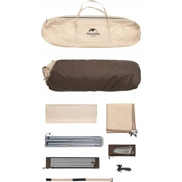 Namiot turystyczny Naturehike Namiot ango 3 vinyl cnk2300zp014-khaki NATUREHIKE