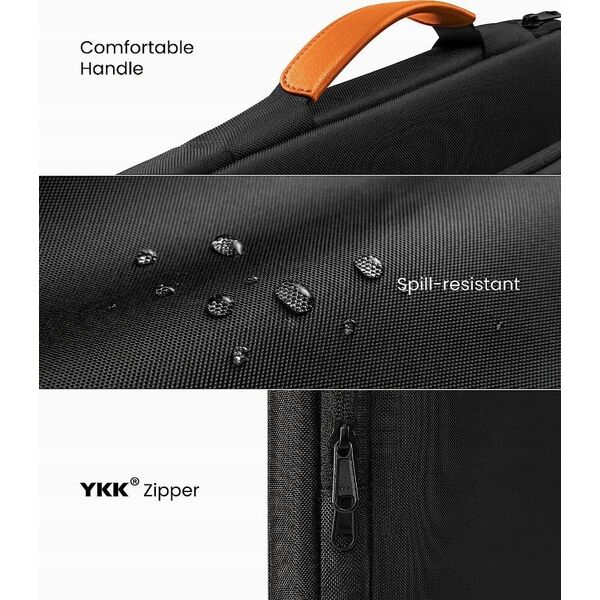 Tomtoc tomtoc Briefcase – 14" MacBook Pro (2021), Black
