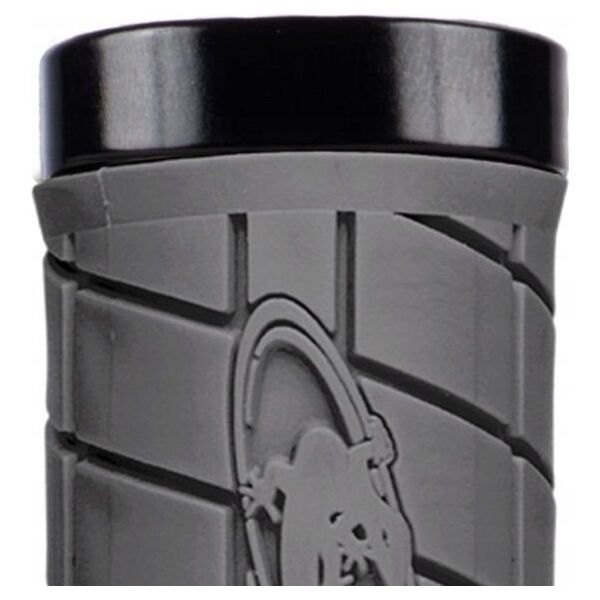 Lizard Skins Chwyty kierownicy LIZARDSKINS Dual-Clamp Lock-On LOGO - Graphite (NEW)
