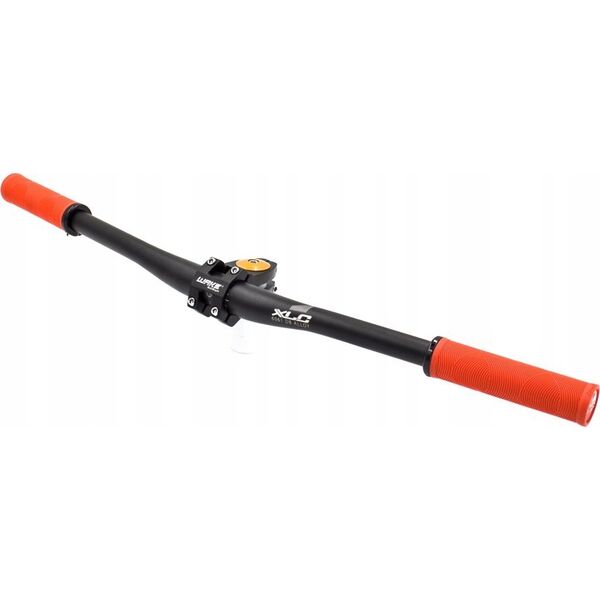 Lizard Skins Chwyty kierownicy LIZARDSKINS Single-Clamp Lock-On STRATA Candy Red klamry 130mm (NEW)
