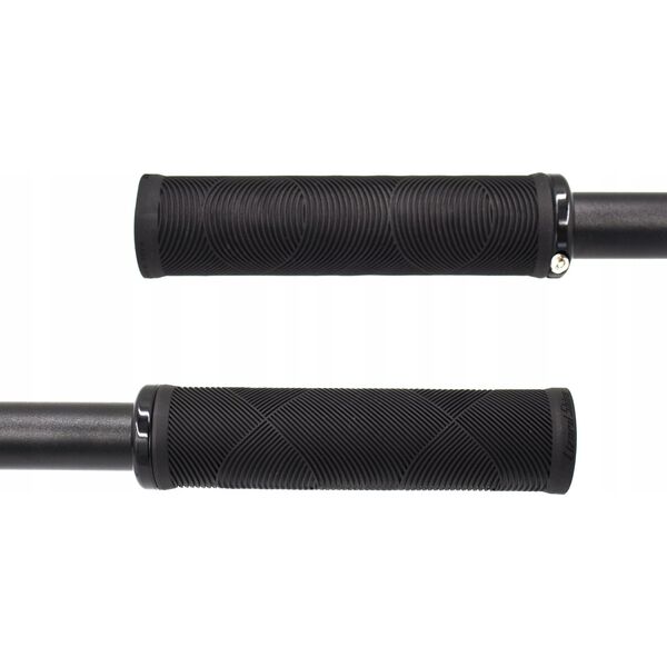 Lizard Skins Chwyty kierownicy LIZARDSKINS Single-Clamp Lock-On STRATA jet black klamry 130mm (NEW)