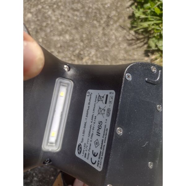 REV REV Solar LED Butterfly with Motion Detector 1,5W white
