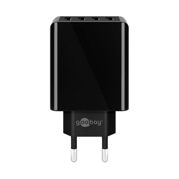 Ładowarka Triton 4-kierunkowa ładowarka USB (30W) czarna