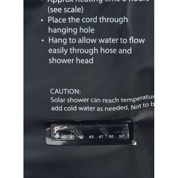 Outwell Prysznic turystyczny Outwell Solar Shower Uniwersalny