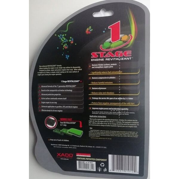 XADO XADO revitalizantas 1 STAGE (27 ml.)