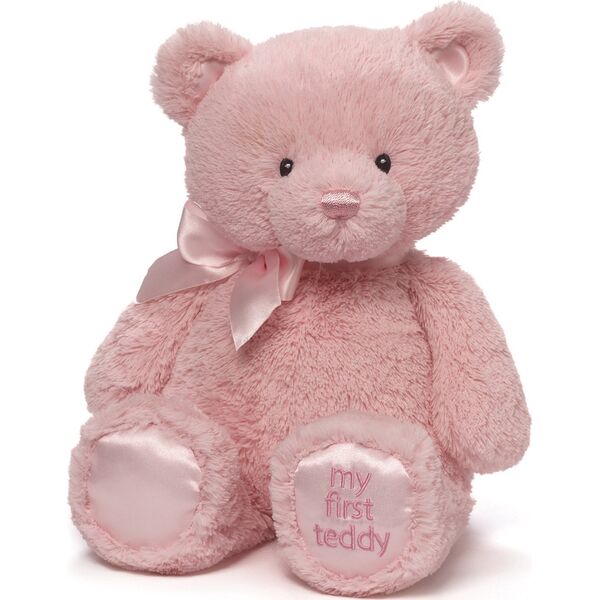 Spin Master GUND Plush toy My 1st Teddy, pink, 38 cm