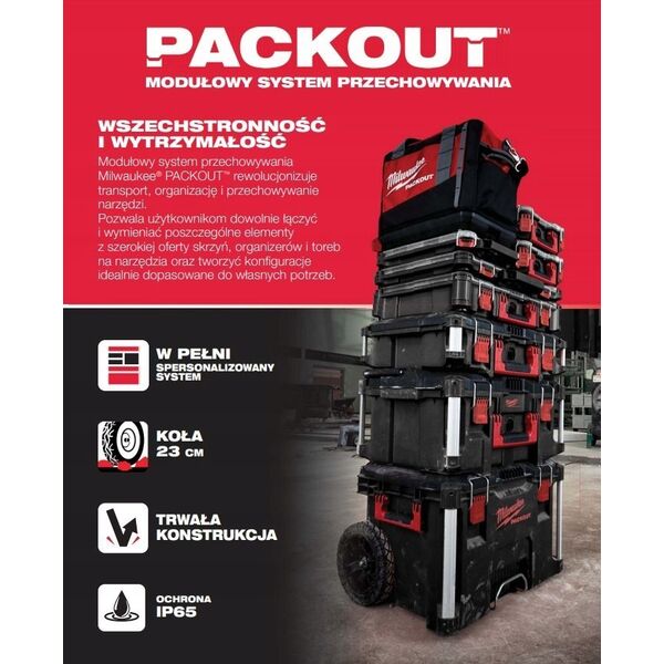 Milwaukee Adapter for HD tool boxes MILWAUKEE PACKOUT