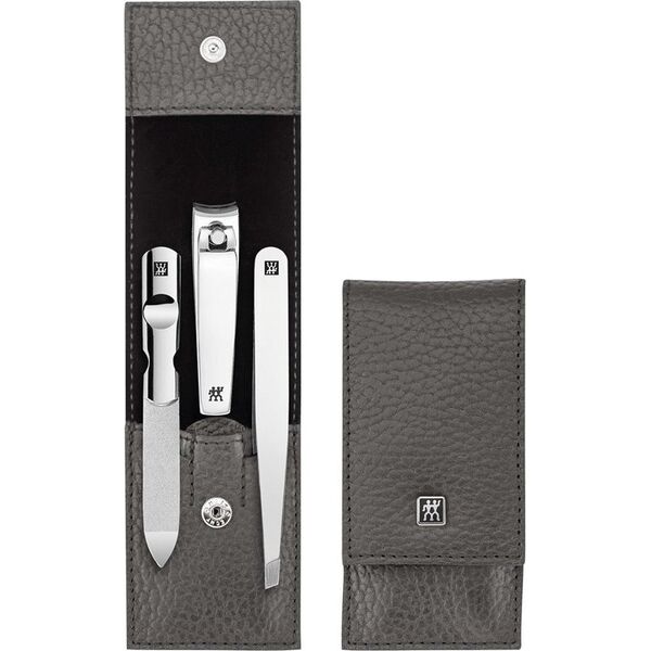 Zwilling Zestaw podróżny Zwilling Classic Inox  skórzane etui, 3 elementy