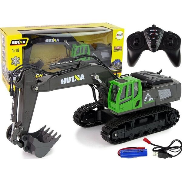 LeanToys Koparka gąsienicowa R/C