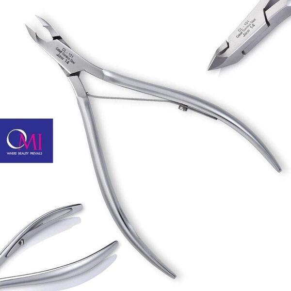 Omi Omi pro-line cążki CL-101 cuticle nipper jaw 12/4 mm lap joint