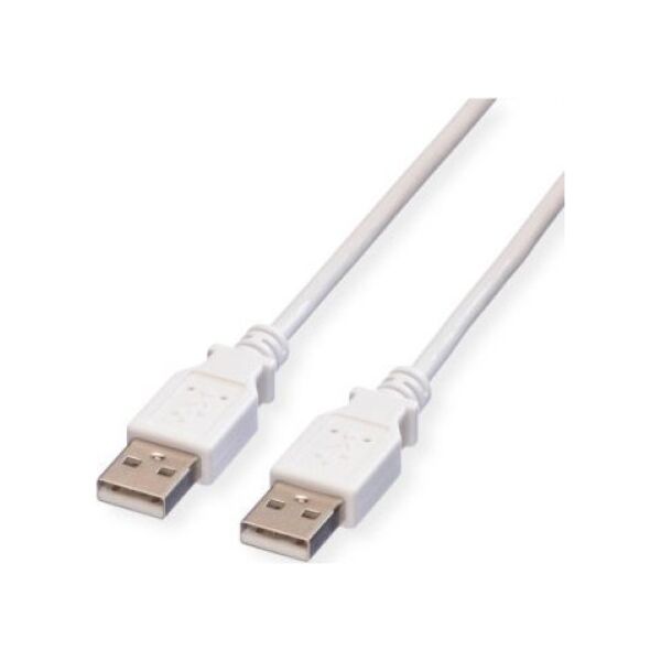 Kabel USB Value VALUE USB 2.0 Kabel, Type A-A, wit, 4,5 m