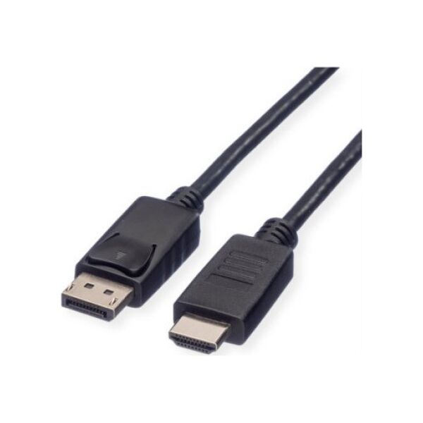 Kabel Roline ROLINE GREEN Kabel DisplayPort DP - HDMI, M/M, czarny, 2 m
