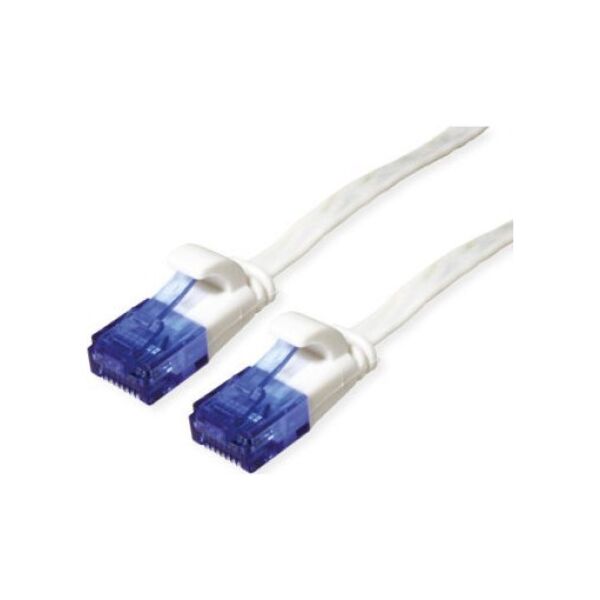 Triton VALUE Patchkabel UTP, Cat.6A (Class EA), extra plat, wit, 1,5 m