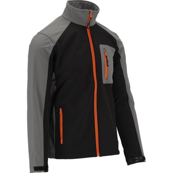 Kurtka męska Yato YT.SOFTSHELL JACKET BLACK AND GRAY SIZE. S
