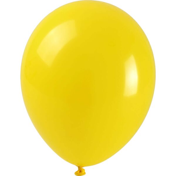 Arpex Balony pastelowe żółte 25cm 100szt
