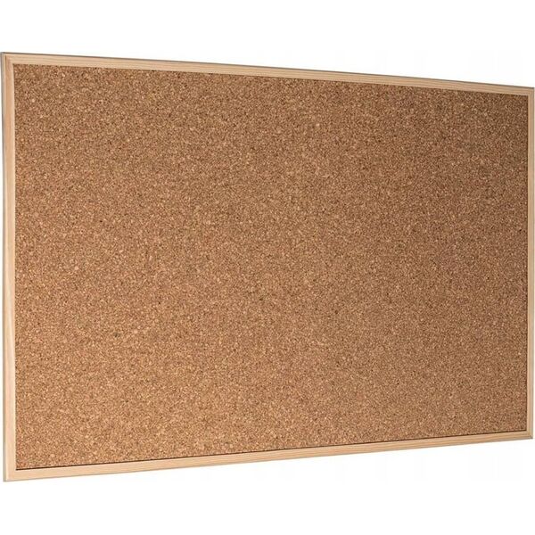 HP Esselte Pinboard Cork Standard wood frame 80 x 60 cm