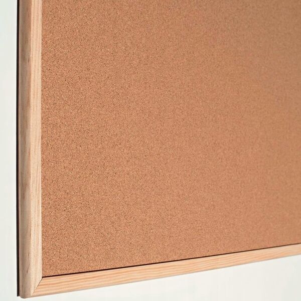 HP Esselte Pinboard Cork Standard wood frame 80 x 60 cm