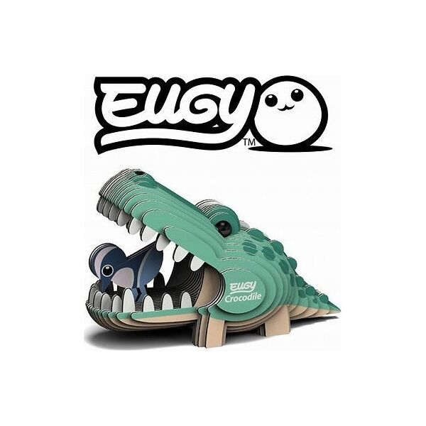 Teka Krokodyl Eugy. Eko Układanka 3D