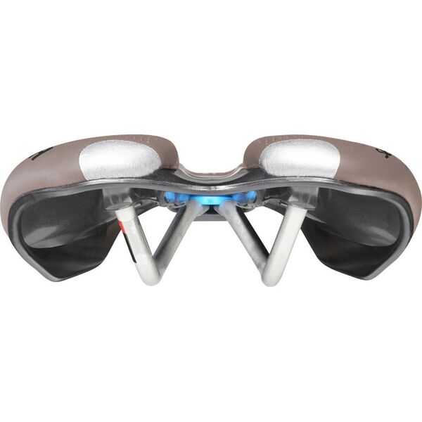 Selle Italia Siodło SELLE ITALIA FLITE BOOST GRAVEL TI316, Superflow L (id match - L3), TI 316 Rail, Fibra-Tek, Light Gel, 232g, Brązowe (NEW)
