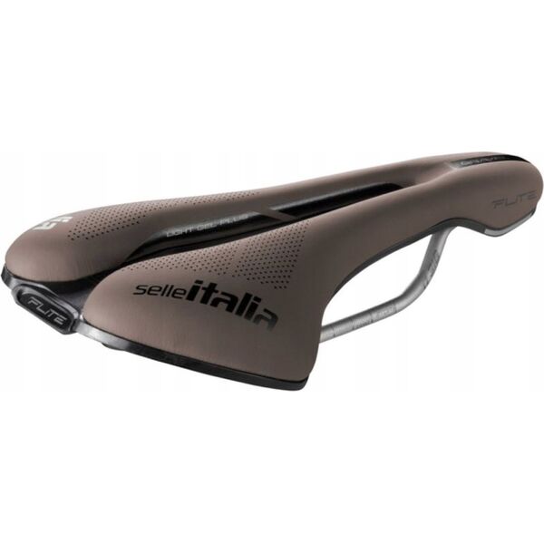Selle Italia Siodło SELLE ITALIA FLITE BOOST GRAVEL TI316, Superflow S (id match - S3), TI 316 Rail, Fibra-Tek, Light Gel, 228g, Brązowe (NEW)