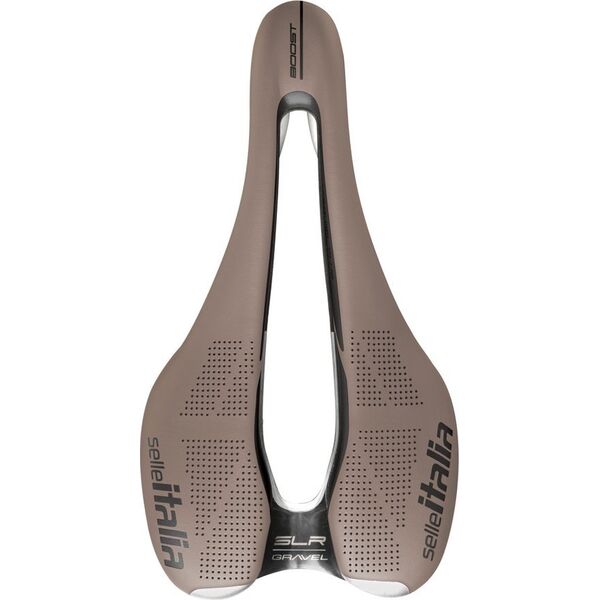 Selle Italia Siodło SELLE ITALIA FLITE BOOST GRAVEL TI316, Superflow S (id match - S3), TI 316 Rail, Fibra-Tek, Light Gel, 228g, Brązowe (NEW)