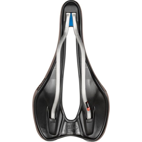 Selle Italia Siodło SELLE ITALIA FLITE BOOST GRAVEL TI316, Superflow S (id match - S3), TI 316 Rail, Fibra-Tek, Light Gel, 228g, Brązowe (NEW)