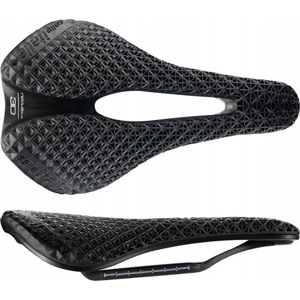 Selle Italia Siodło SELLE ITALIA NOVUS BOOST EVO 3D KIT CARBONIO, Superflow L (id match L3), Carbon Rail+10mm, 210g (NEW)