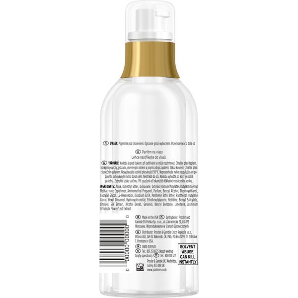 PANTENE Pantene Pro-V, Light Touch, Paraben-Free, Hair Dry Conditioner, For Fine Hair, 50 ml Unisex