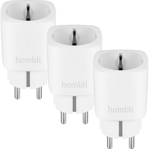 Avanca International BV Hombli smarte Steckdose EU, weiß, 2+1 Promo Pack
