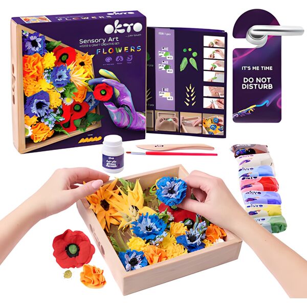 Teka Wood&Craft Zrób własne kwiaty Wolno¶ć