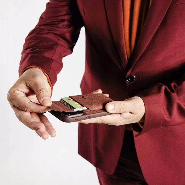 Peak Design Peak Design Mobile Wallet Stand - Magnetyczny Portfel Do Telefonu / Podstawka - Czerwony