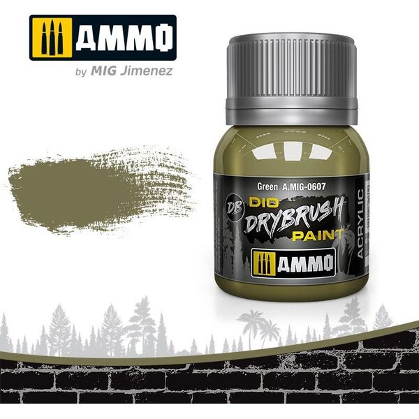 Vallejo Ammo: DIO Drybrush - Green
