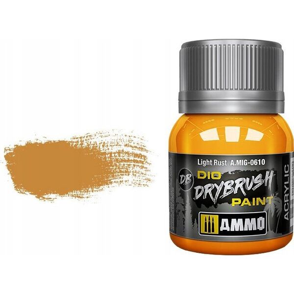 Vallejo Ammo: DIO Drybrush - Light Rust