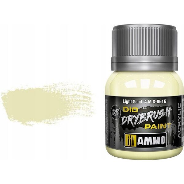 Vallejo Ammo: DIO Drybrush - Light Sand