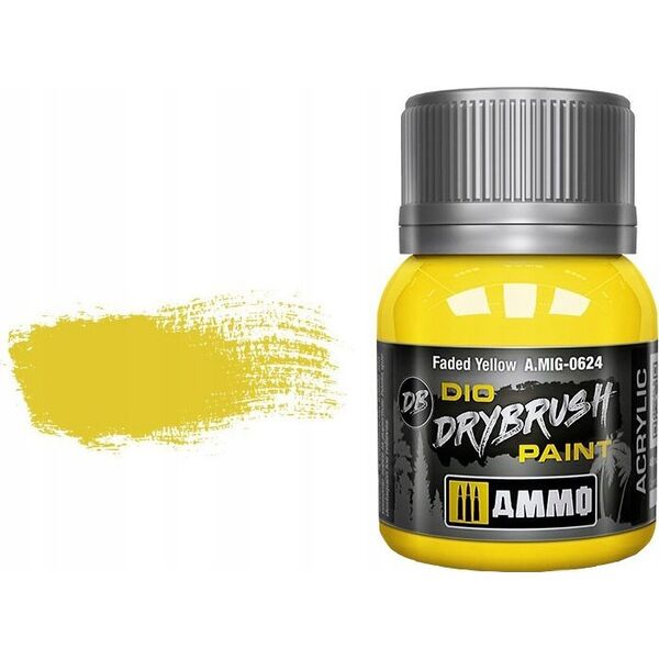 Vallejo Ammo: DIO Drybrush - Faded Yellow