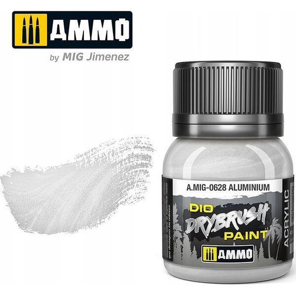 Humbrol Ammo: DIO Drybrush - Aluminium