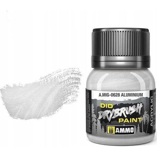 Humbrol Ammo: DIO Drybrush - Aluminium