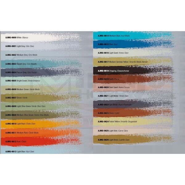 Vallejo Ammo: DIO Drybrush - Ice Yellow 