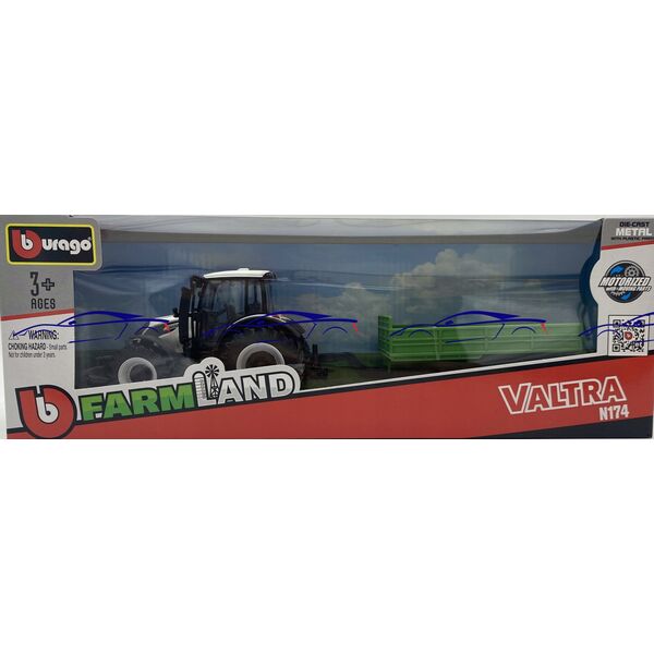 Teka Valtra N174 z przyczep± BBURAGO