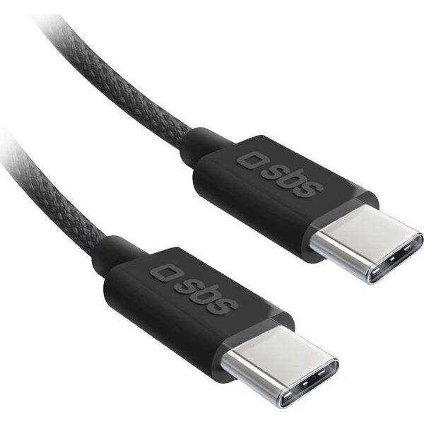 Kabel USB XXX_sbs (SBS Mobile) SBS USB-C zu USB-C Kabel 60W 1,5m schwarz