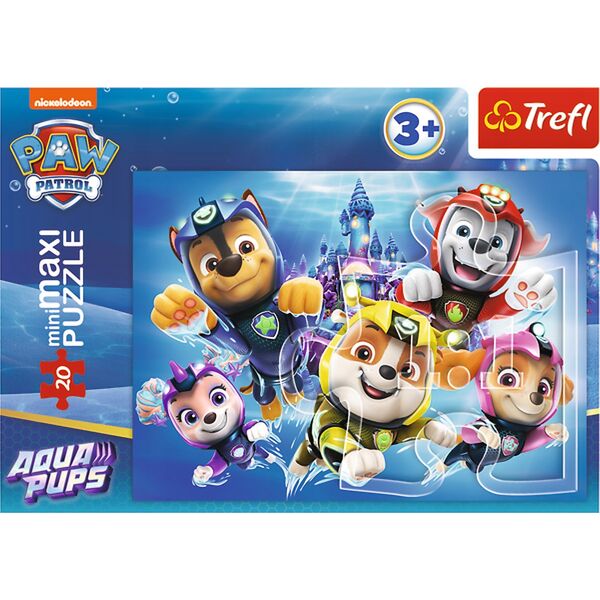 Trefl Puzzle 20 miniMaxi Wesołe pieski 4 TREFL