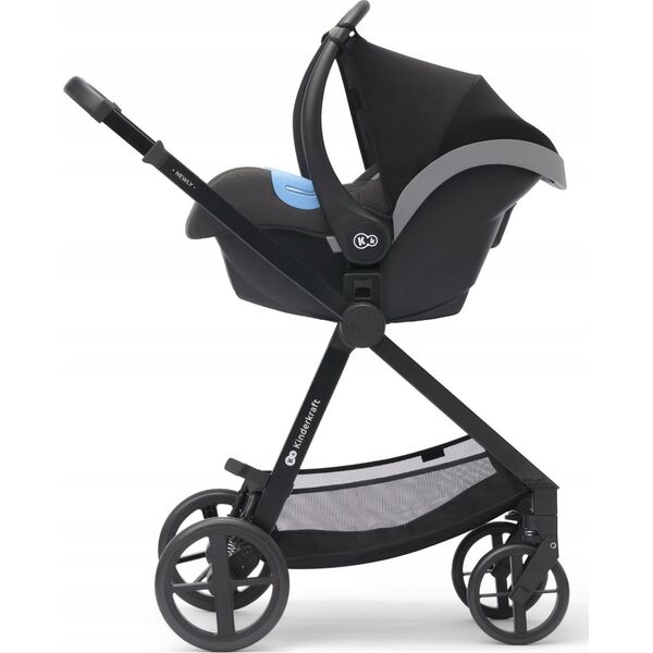 Wózek KinderKraft Universalus vežimėlis Kinderkraft Newly 3in1, Mink Pro Geige