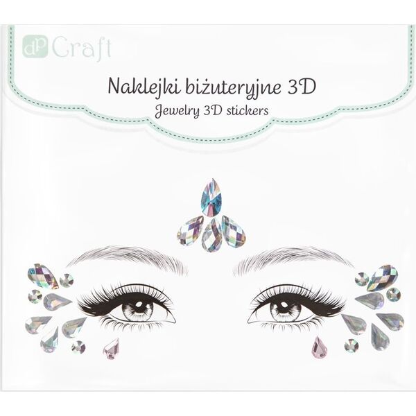Incood Naklejki biżuteryjne 3D