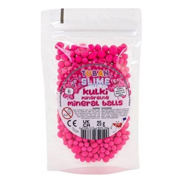 TUBAN Kulki mineralne 25g - różowe TUBAN