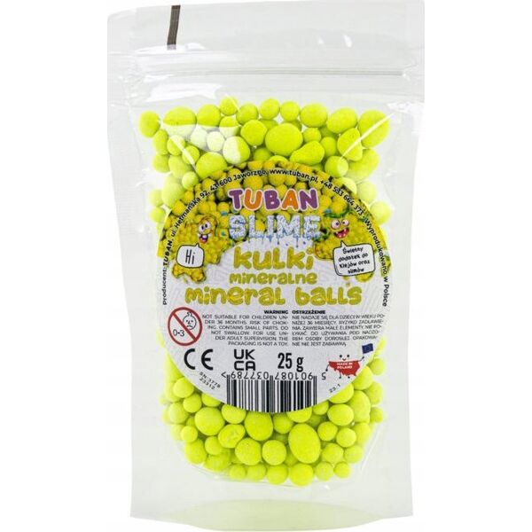 TUBAN Kulki mineralne 25g - limonkowe TUBAN