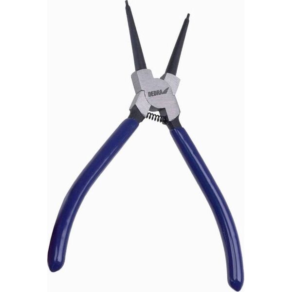 Dedra Szczypce Segera do pierścieni osadczych 180mm, wew. proste